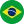 Bandeira do Brasil em formato circular