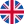 Bandeira do Reino Unico em formato circular